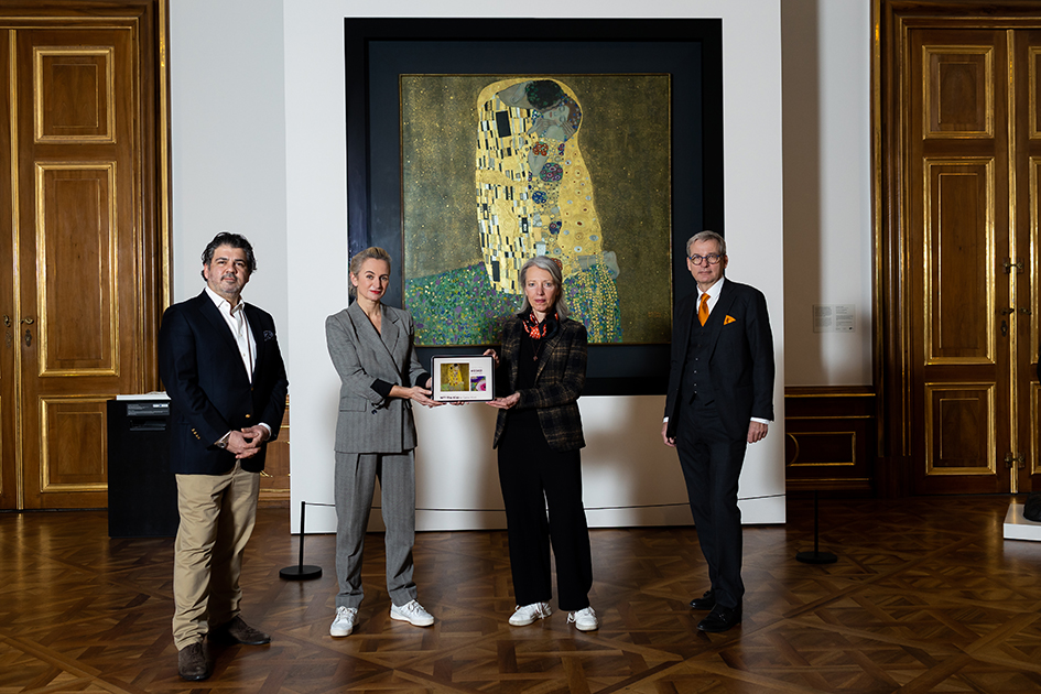 NFTs von Gustav Klimts „Kuss" zum Valentinstag 