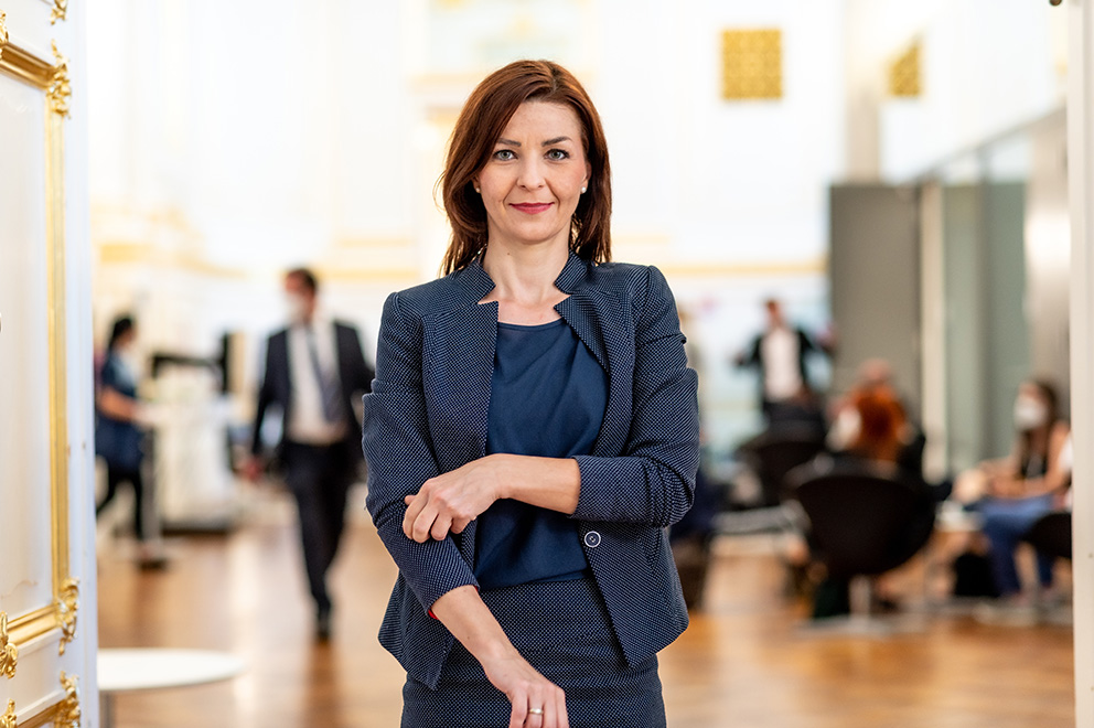 Dr. Ewa Ernst-Dziedzic Abgeordnete zum Nationalrat (Die Grünen): Gemeinsam an Zielen arbeiten