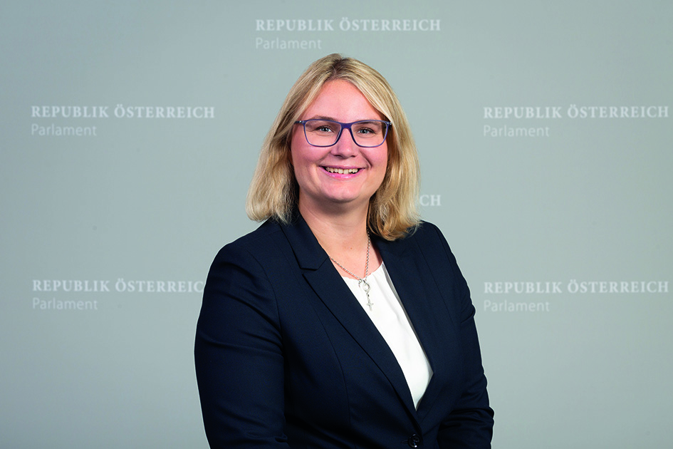 Martina Kaufmann, MMSc B.A., Abgeordnete zum Nationalrat (ÖVP): Wir wollen eine gesicherte Zukunft für unsere Kinder