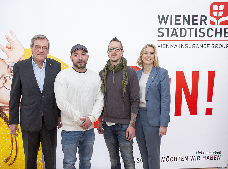 Neue Image-Kampagne der Wiener Städtischen mit Hit von Seiler und Speer
