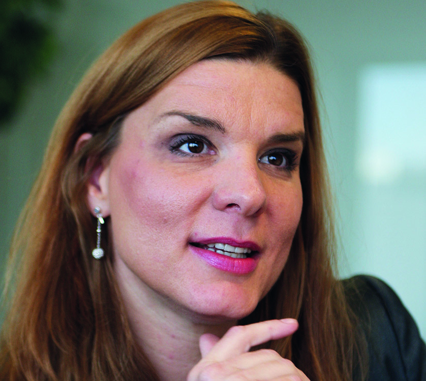 Mag. Veronika Haslinger, Direktorin der Raiffeisen-Holding NÖ-Wien, im ABW-Talk