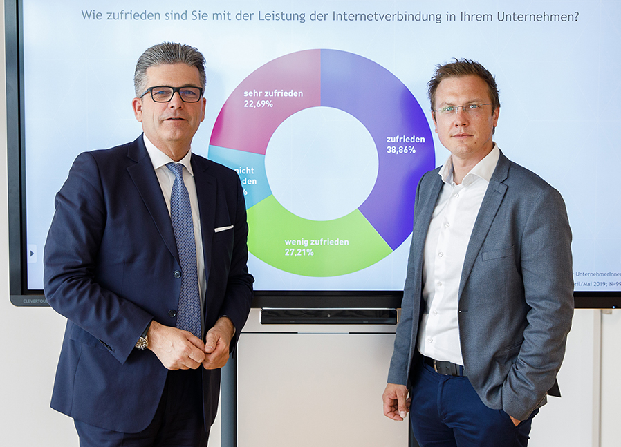 Digital fatal: 40 Prozent der Unternehmen sind mit dem Internet unzufrieden