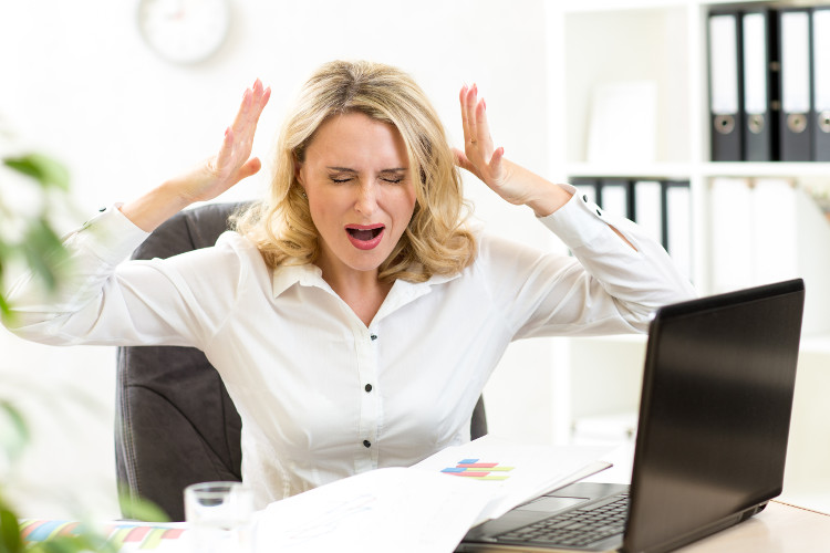Arbeiten am Limit: Stress senkt die Leistungsfähigkeit