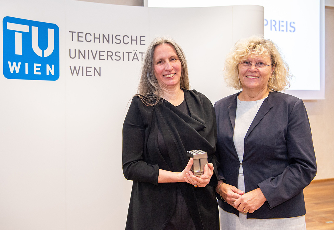 Inspirierendes Role Model: TU-Frauenpreis 2020 für Katja Bühler