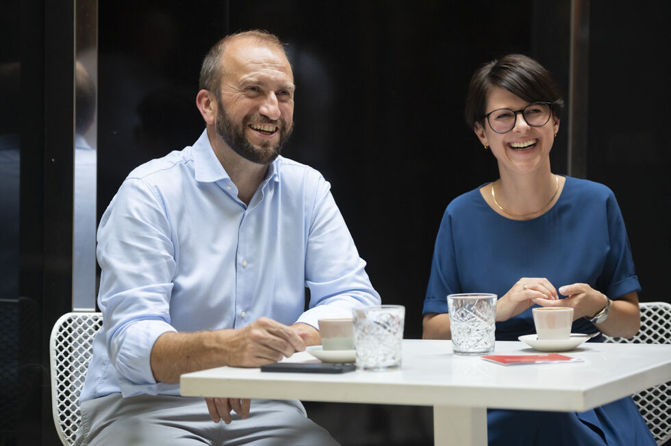 Bild 1 Regina Loster und Andreas Ladich freuen sich auf das Clubjahr